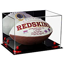 Better Acrylic Display Case Showcase Regulation Football Protect NFL Collectible Sports Memorabilia