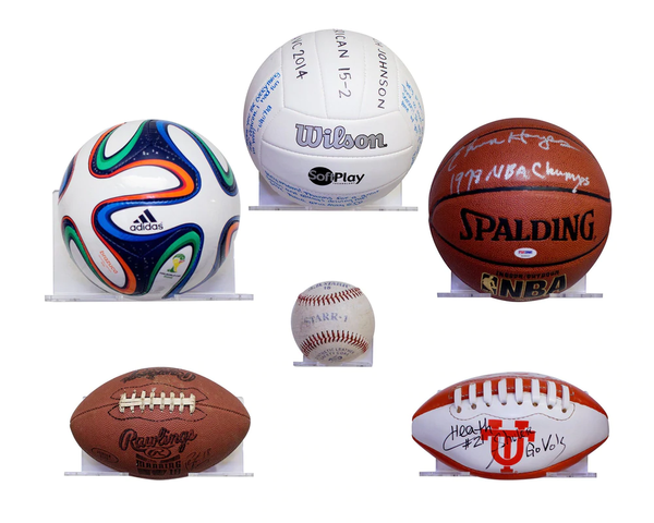 Acrylic Sports Ball Shelves