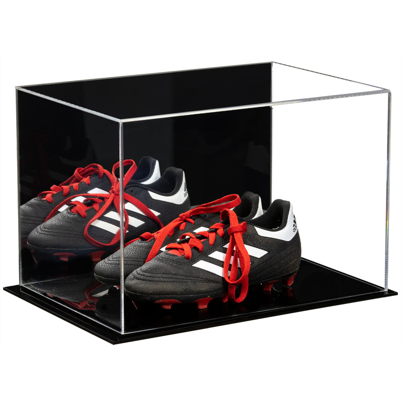 Acrylic Kids Shoes Display Case 12 x 8.25 x 8 - Mirror (A004/V41)
