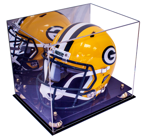 Better Display Cases: Football Helmet Display Case with Mirror