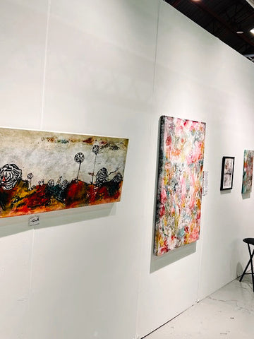TaLisa - Artist Booth at The Other Art Fair Los Angeles presented by Saatchi Art