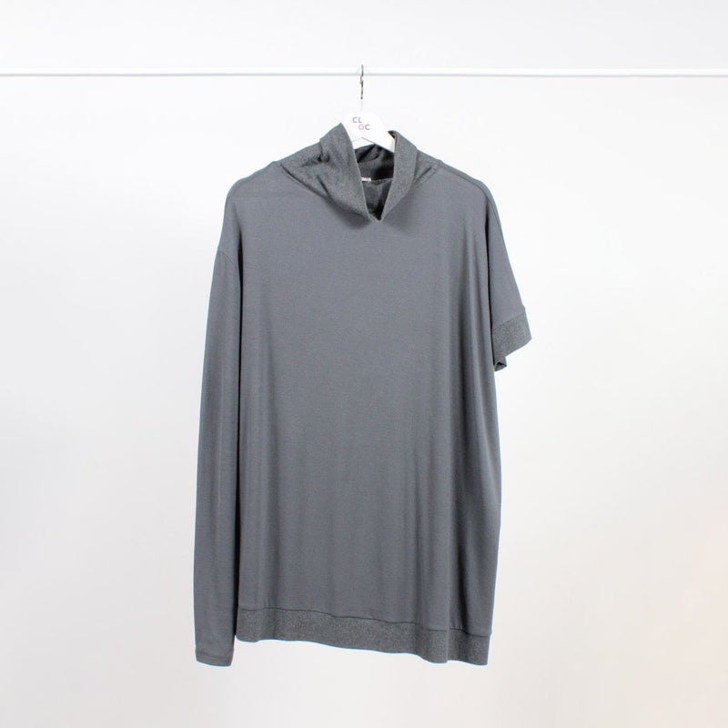 Brunello Cucinelli One Sleeve Tunic Top, Size: Medium