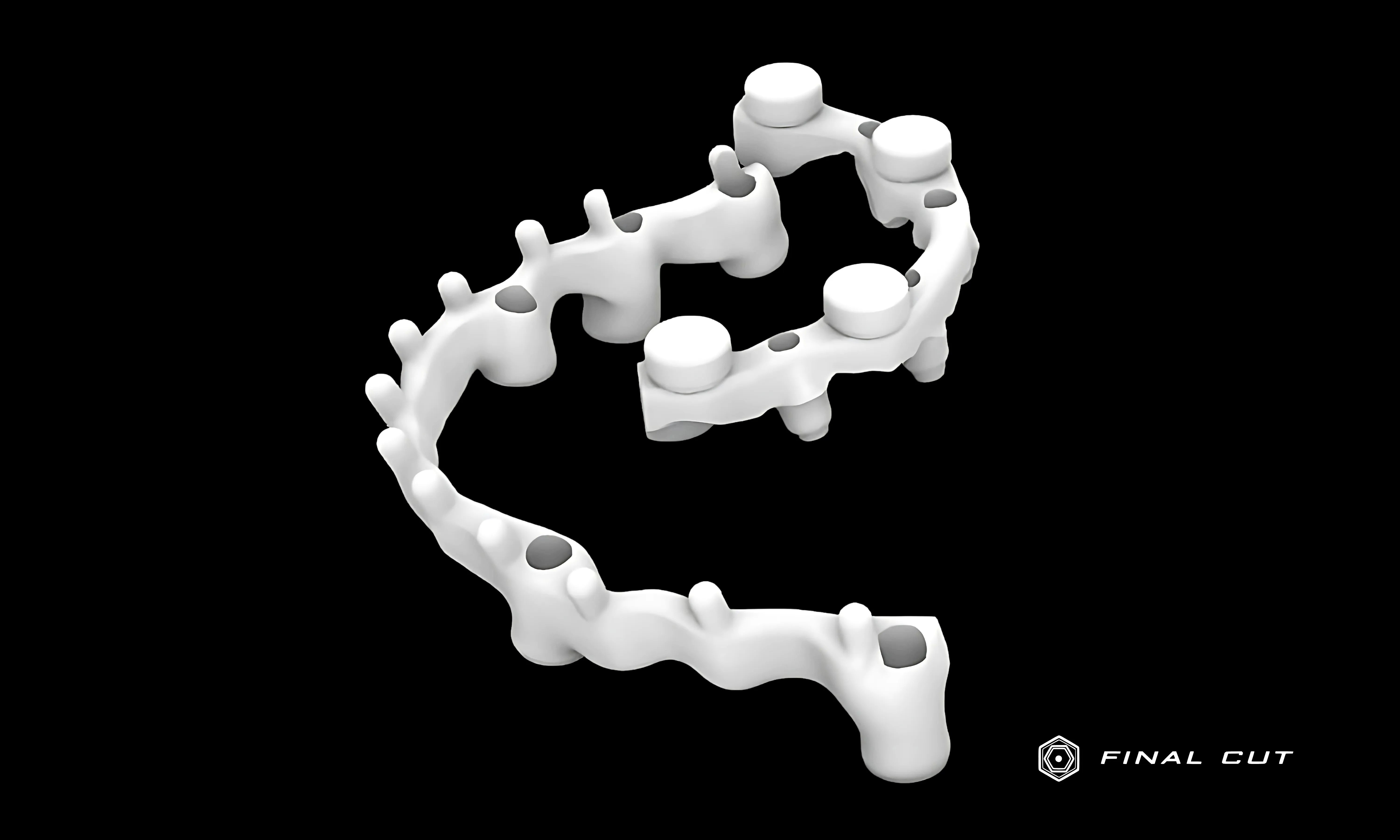 Titanium Basic Bar - Design & Milling Service