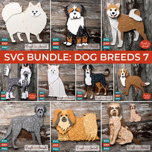 Download Svg Bundle Layered Dog Breeds Part 7 Craft With Sarah