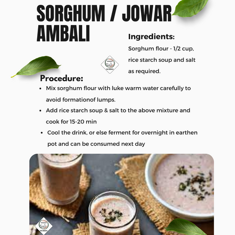 Sorghum / jowar Ambali