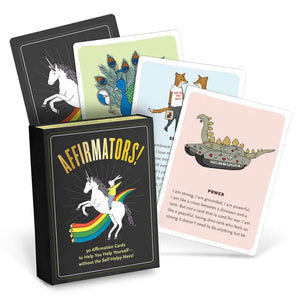 AFFIRMATORS! 50 AFFERMATION CARDS DECK -  Shop French Toast