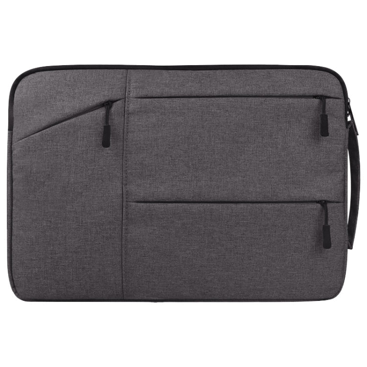 Afbeelding van Universal Multiple Pockets Wearable Oxford Cloth Soft Portable Simple Business Laptop Tablet Bag, For 12 inch and Below Macbook, Samsung, Lenovo, Sony, DELL Alienware, CHUWI, ASUS, HP (Grey)