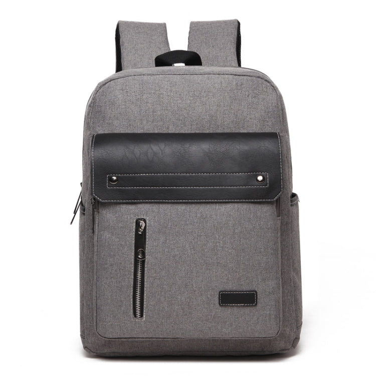 Afbeelding van Universal Multi-Function Oxford Cloth Laptop Computer Shoulders Bag Business Backpack Students Bag, Size: 39x30x12cm, For 14 inch and Below Macbook, Samsung, Lenovo, Sony, DELL Alienware, CHUWI, ASUS, HP(Grey)