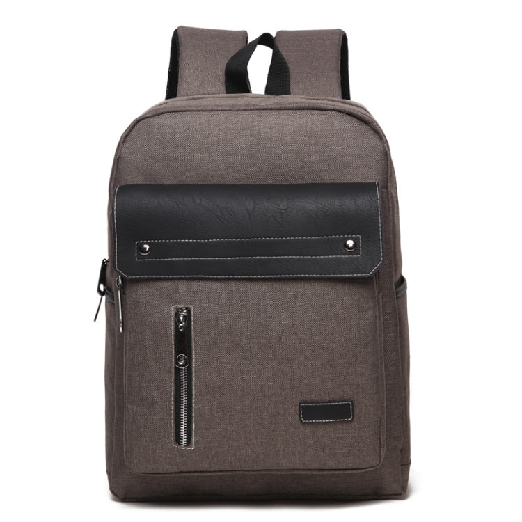 Afbeelding van Universal Multi-Function Oxford Cloth Laptop Computer Shoulders Bag Business Backpack Students Bag, Size: 39x30x12cm, For 14 inch and Below Macbook, Samsung, Lenovo, Sony, DELL Alienware, CHUWI, ASUS, HP(Khaki)