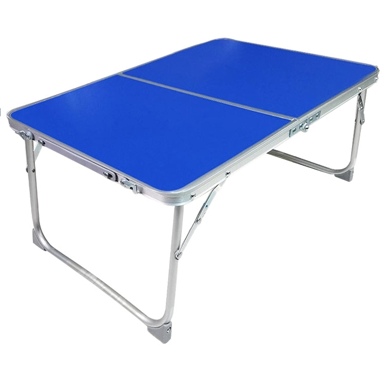 Afbeelding van Plastic Mat Adjustable Portable Laptop Table Folding Stand Computer Reading Desk Bed Tray (Sapphire Blue)