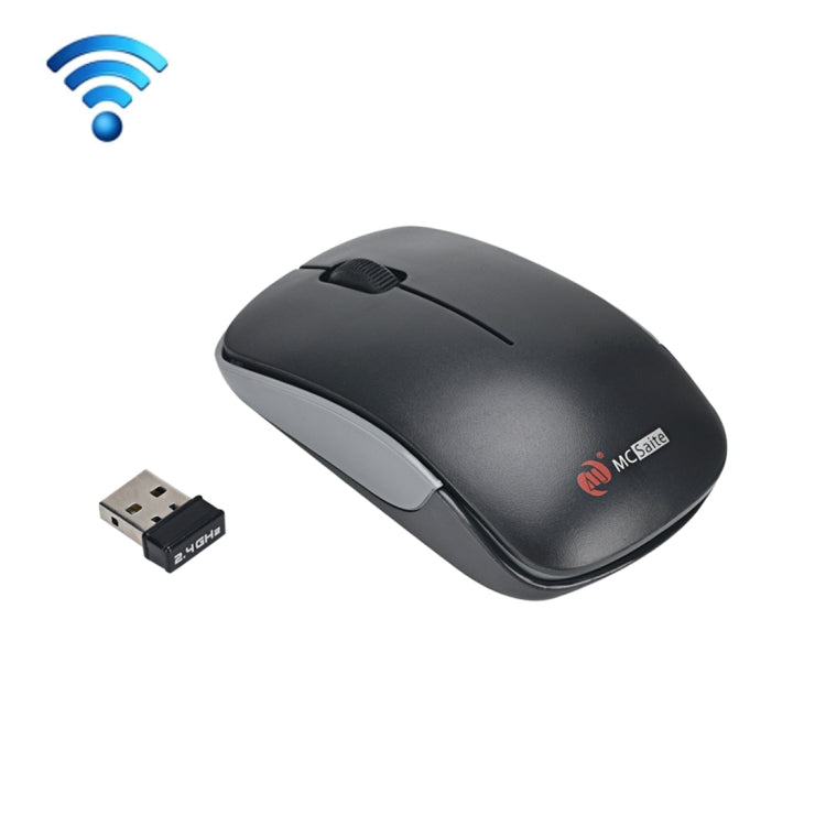 Afbeelding van MC Saite MC-367 2.4GHz Wireless Mouse with USB Receiver for Computer PC Laptop (Black)