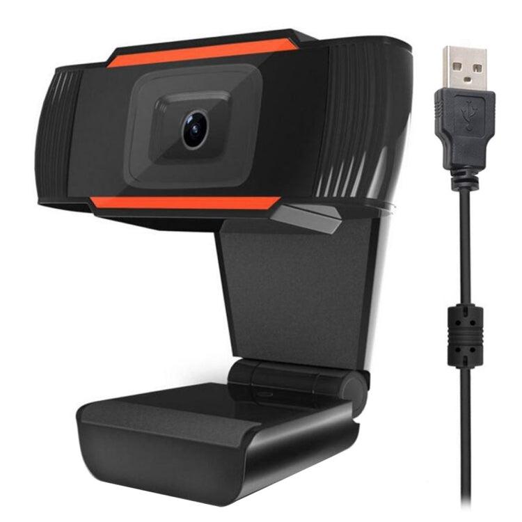 Afbeelding van A870 480P Pixels HD 360 Degree WebCam USB 2.0 PC Camera with Microphone for Skype Computer PC Laptop, Cable Length: 1.4m(Orange)