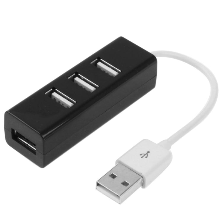 Afbeelding van 4 Ports USB 2.0 HUB for Apple Computer(Black)