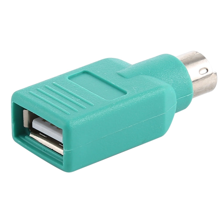 Afbeelding van USB A Jack to mini DIN6 male Adapter (USB to PS/2)(Green)