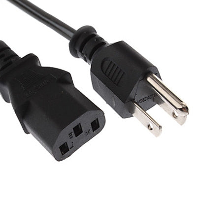 Afbeelding van Universal US 3 Prong AC Power Cords for Desktop Computer Printer Monitor Plug, Cable Length: 1.5m