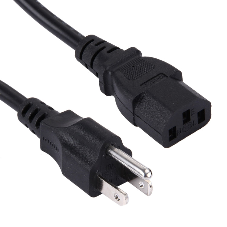 Afbeelding van Universal US 3 Prong AC Power Cords for Desktop Computer Printer Monitor Plug