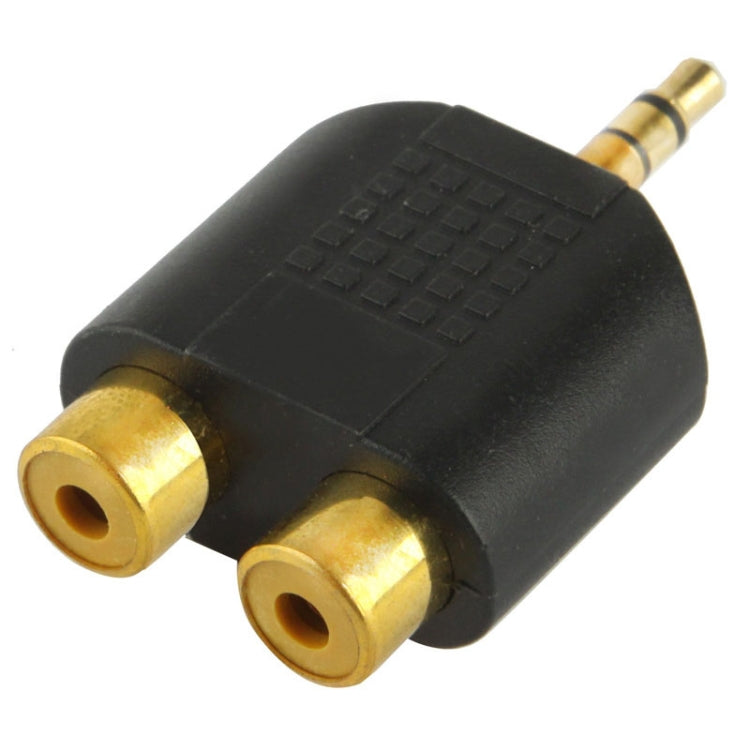 Afbeelding van RCA Female to 3.5mm Male Jack Audio Y Adapter(Black)