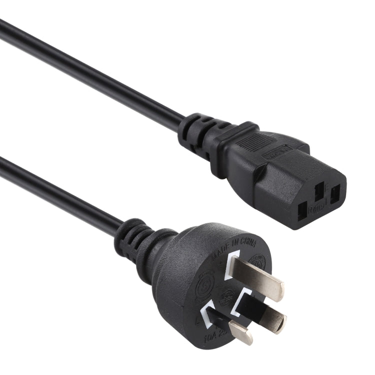 Afbeelding van Computer PC POWER Cord 3 pin Cable, Length: 1.8m, AU Plug(Black)