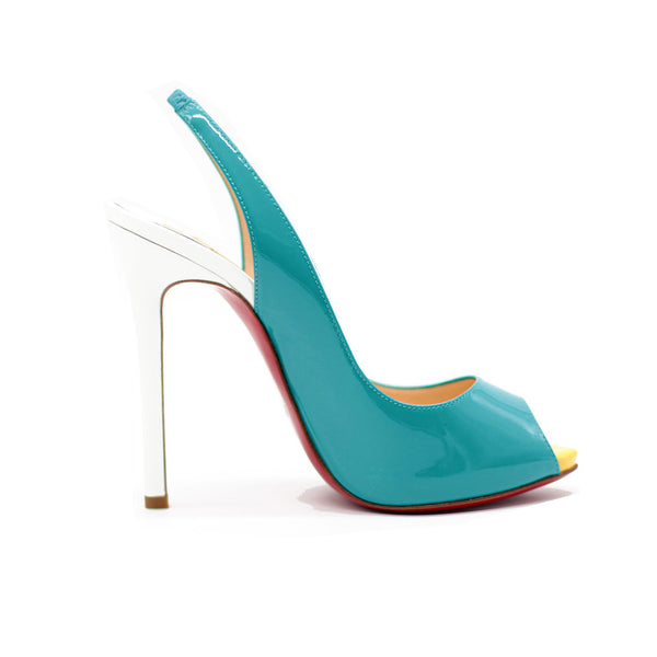 Christian Louboutin Open Toe Slingback 