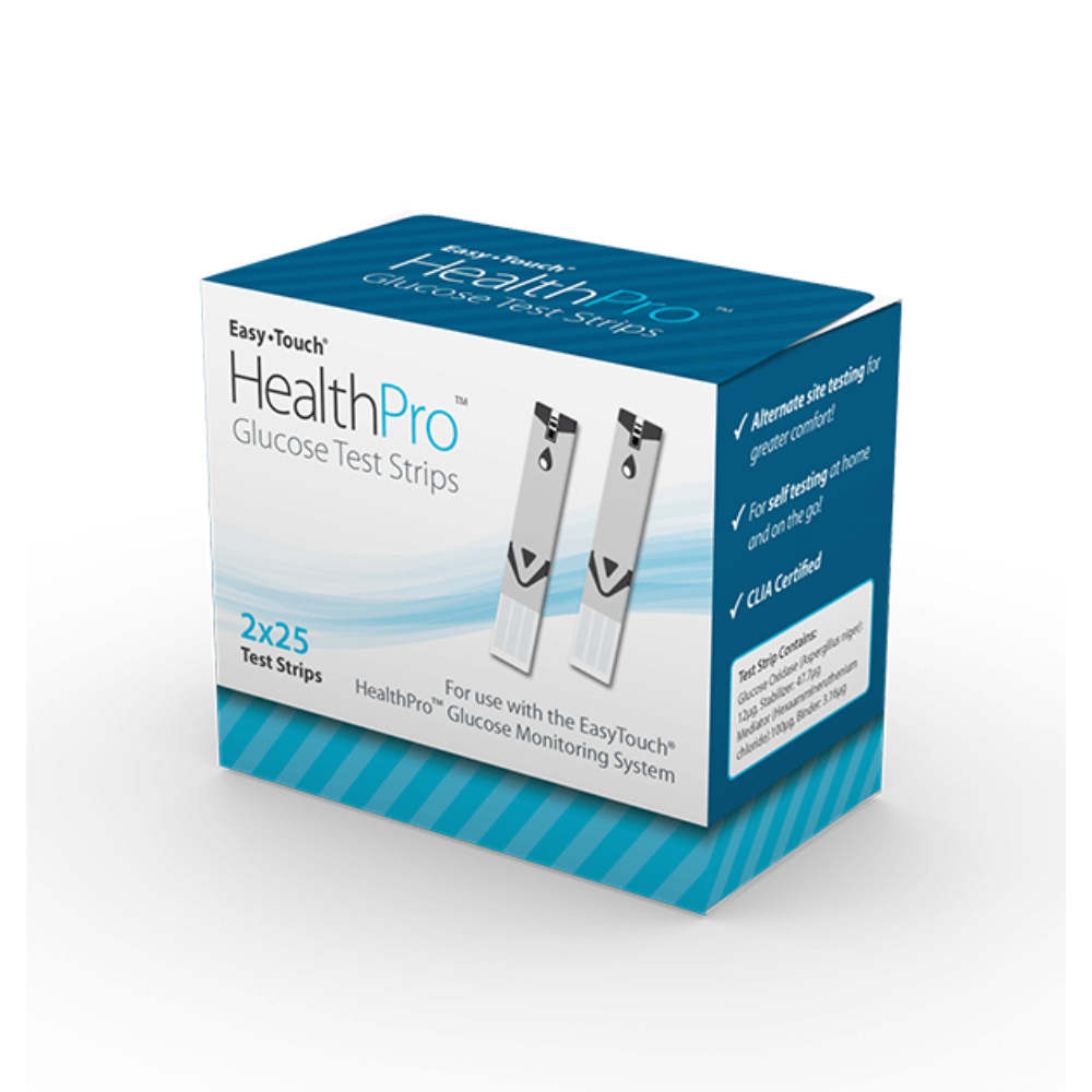 MHC EasyTouch HealthPro Blood Glucose Test Strips / Meter / Monitoring Kit