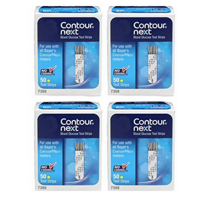 Bayer Contour Next Blood Glucose Test Strips, No Coding