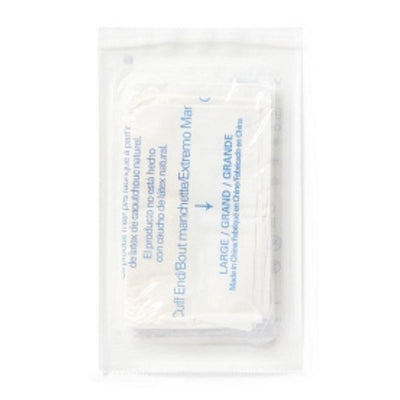 Medline SensiCare Powder-Free Stretch Vinyl Sterile Exam Glove, Large, Latex Free, Pairs, 484407