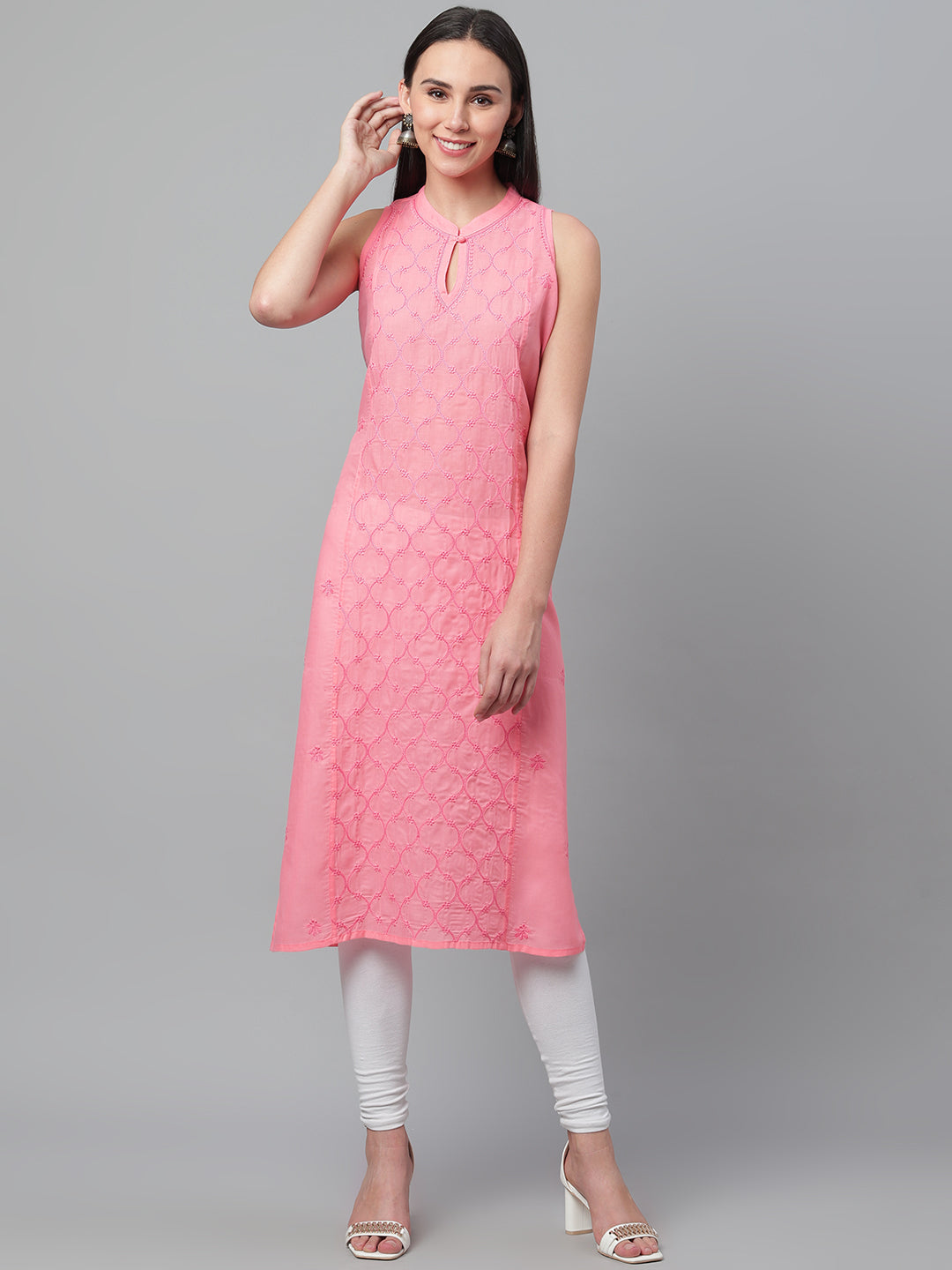 LONG STRAIGHT KURTI DESIGN