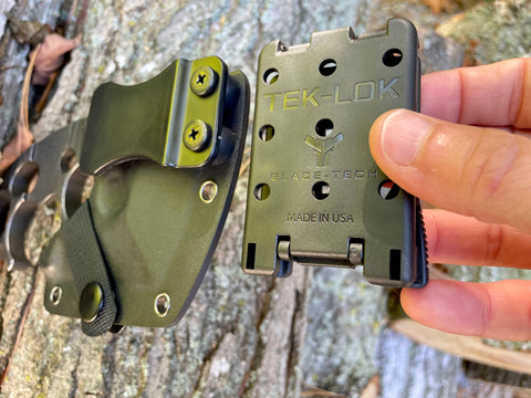 Axxis belt clip vs Teklok