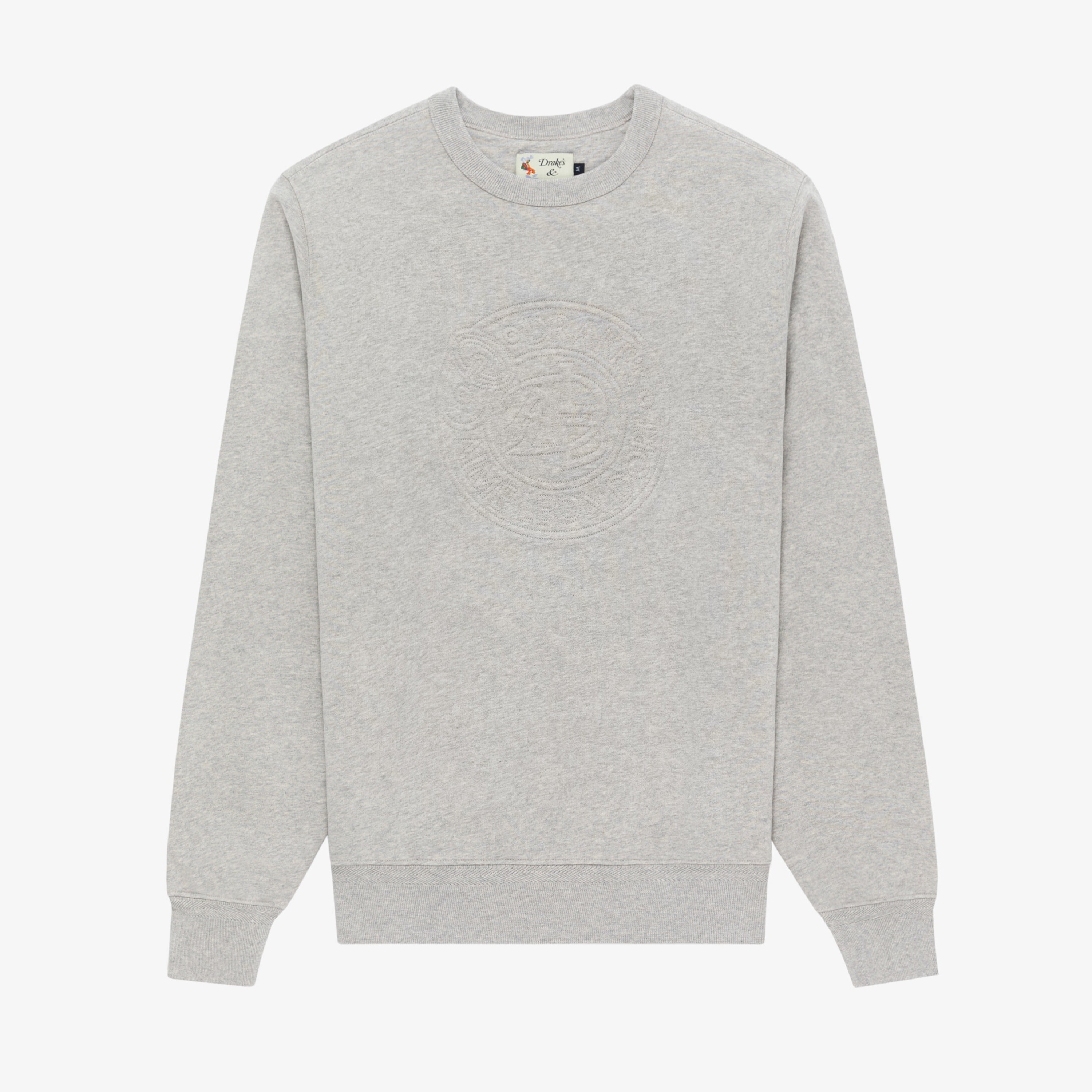 ALD / Drake's Embossed Crewneck Sweatshirt