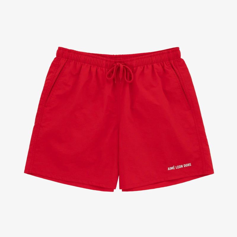 AIME LEON DORE LOGO GYM SHORT-GREENS当日発送