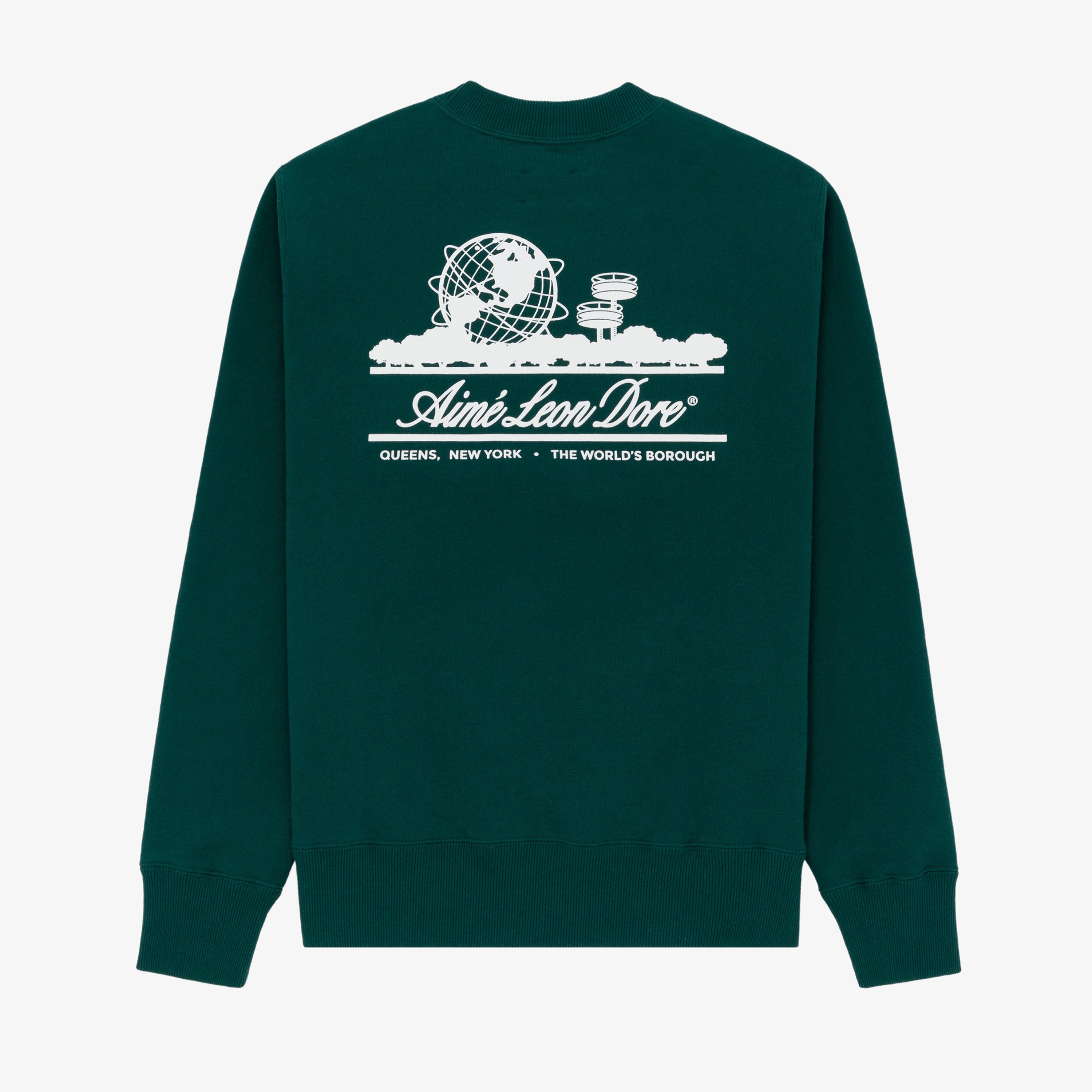 AIME LEON DORE UNISPHERE パーカー XL GREEN-