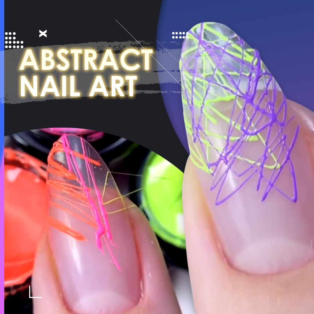 luminous spider nail gel