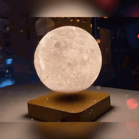 3D Levitating Moon Lamp – BluSupreme
