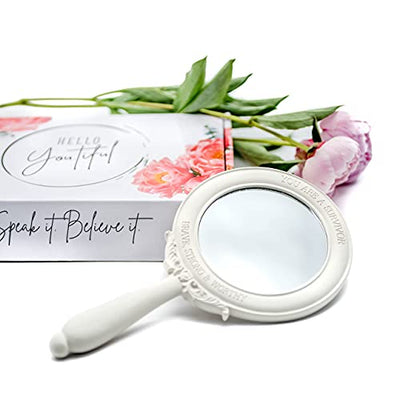 Hello You.tiful Mirror Gift Box - Breast Cancer Gifts for Women or Cancer  Care Packages for