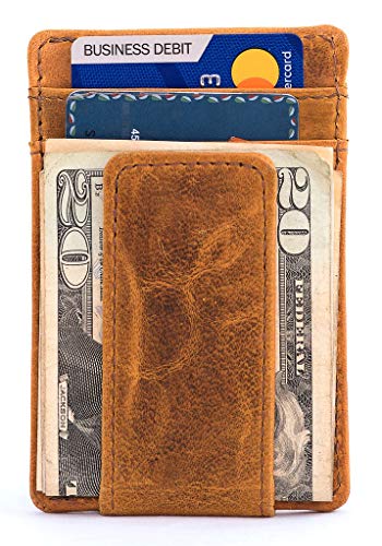 Natural Magnetic Money Clip Wallet