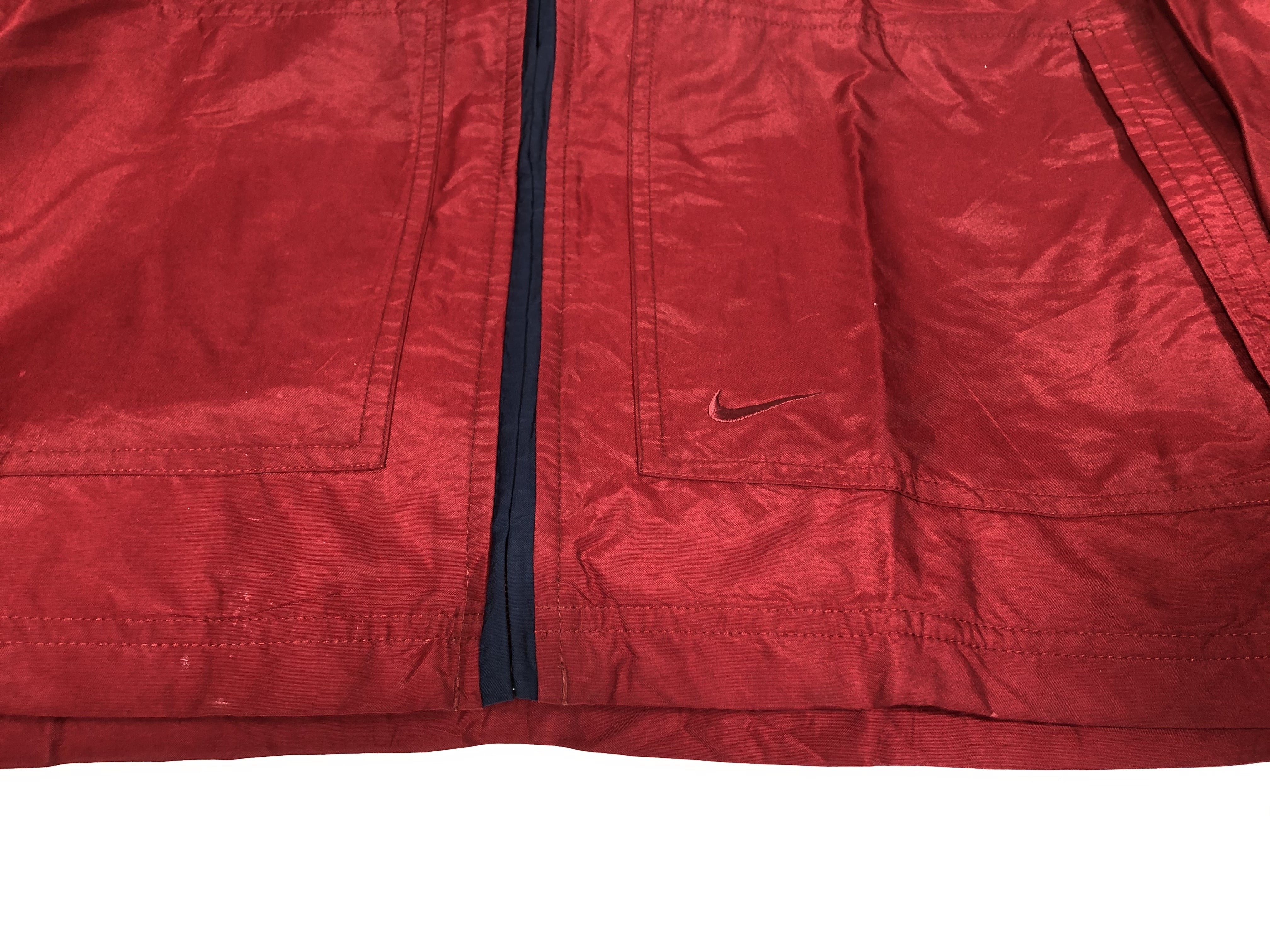 nike red blue jacket