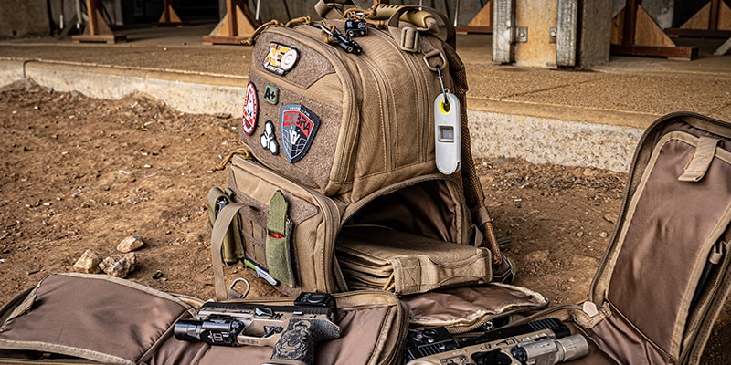 Sac de transport pour pistolet Activity 3 pour arme de poing et munitions