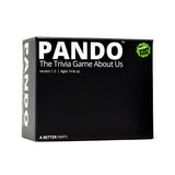 Pando trivia game box