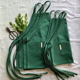 Portland Apron Company kids everyday aprons in green