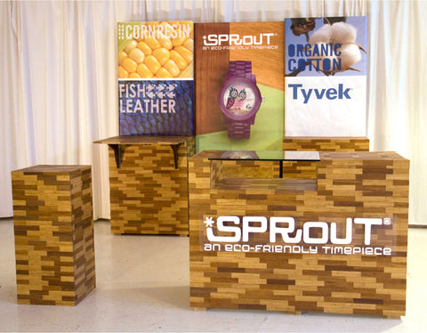 Booth Design Idea - Sprout Bamboo