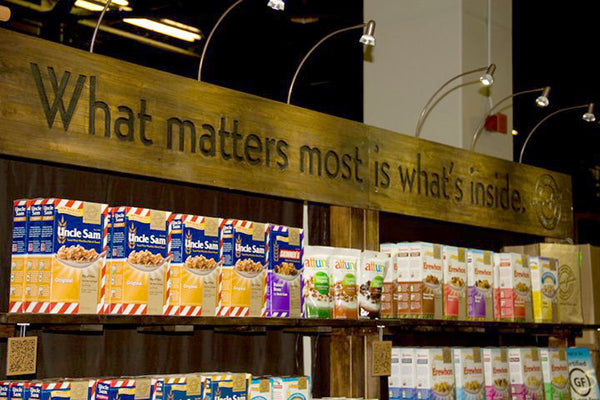 Attune Foods Tradeshow Booth at the Natural Products West Show