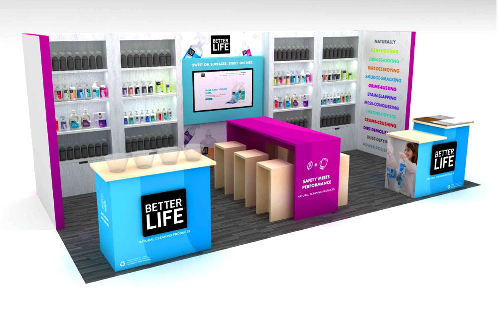 Budget Tradeshow Booth Design