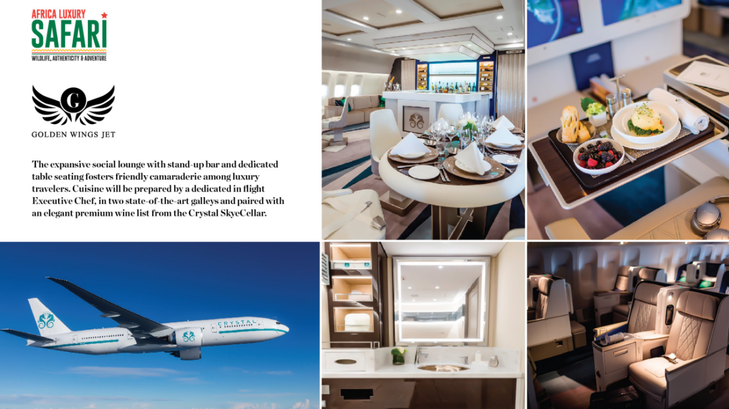 Luxurious Private jet tour