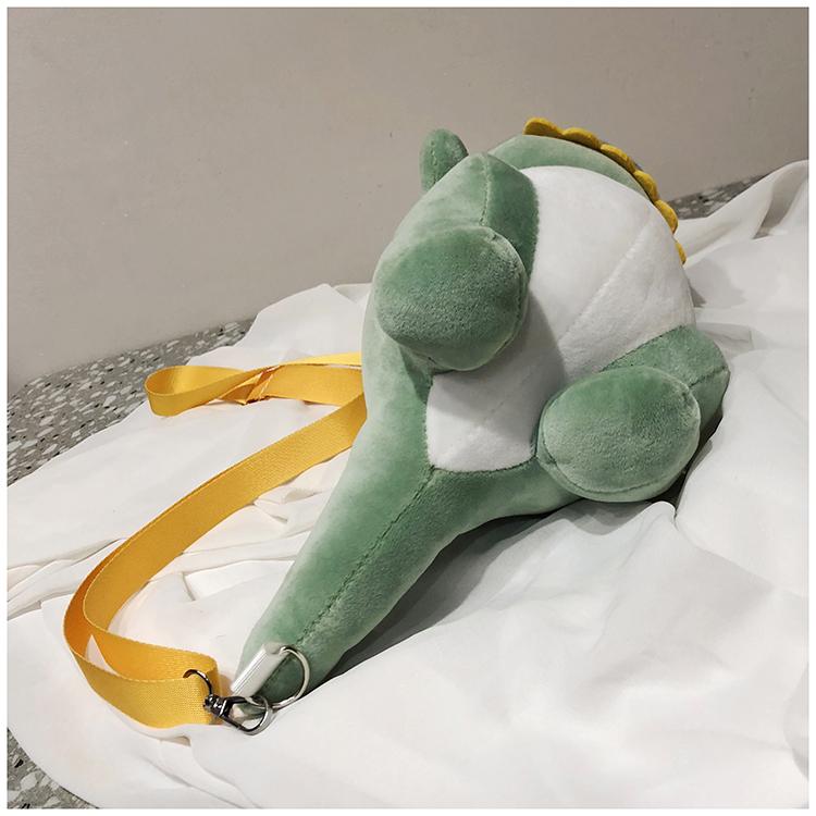 dinosaur plush bag