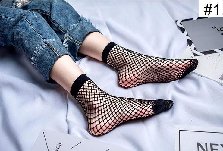 fishnet socks