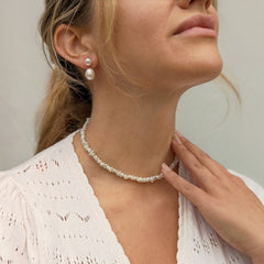 Small Pearl Necklace by Kiri & Belle in the UK