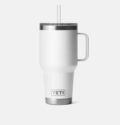 Yeti Rambler - Termo de 64 onzas, aislada al vacío, de acero inoxidable,  con tapa para sorber.