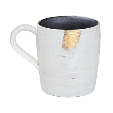 Handmade Coffee Mug - Moss Glaze Mug with Handle - InFerment