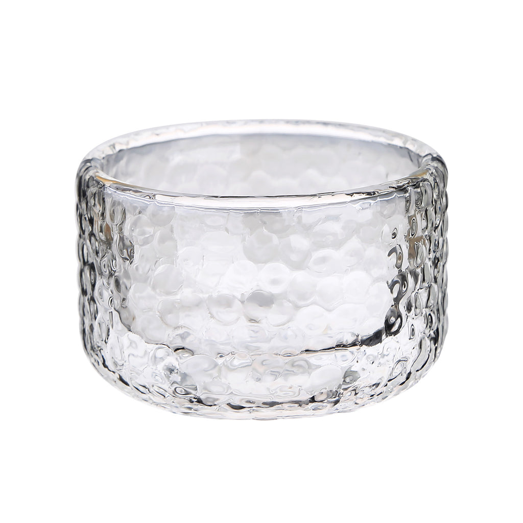 Glass Tea Cup Set - Silver Lining Double Wall Glass Cup – EILONG®
