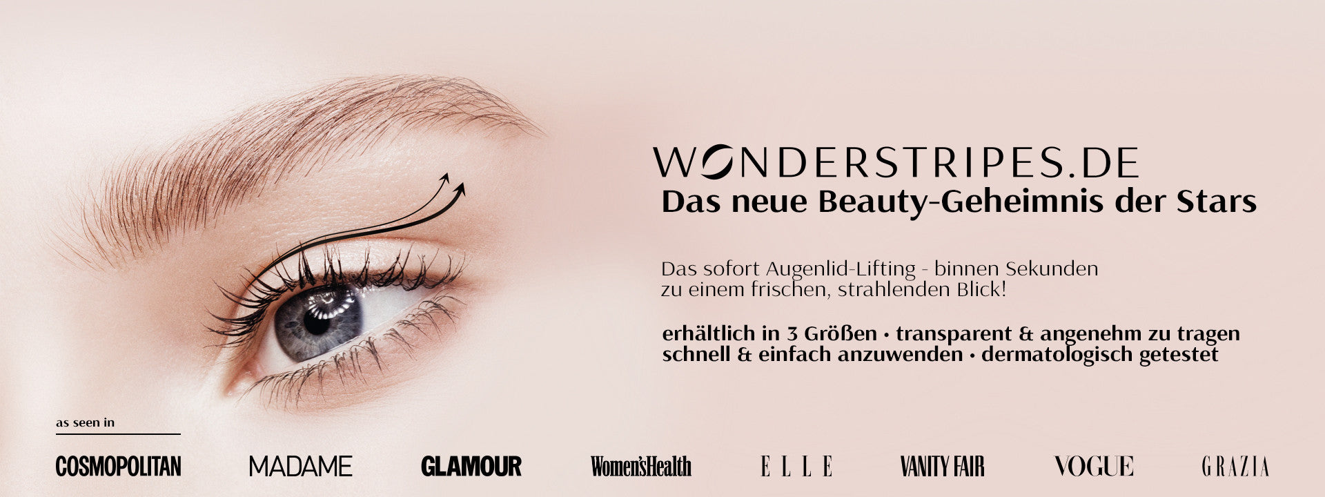 Wonderstripes Gegen Schlupflider Lid Lifting Ohne Op 2720